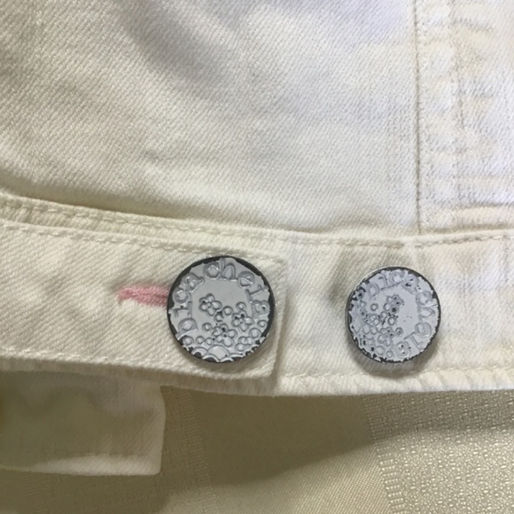 Bica Cheia, Denim Cream Jacket, Woman’s size 6 - Picture 5 of 6